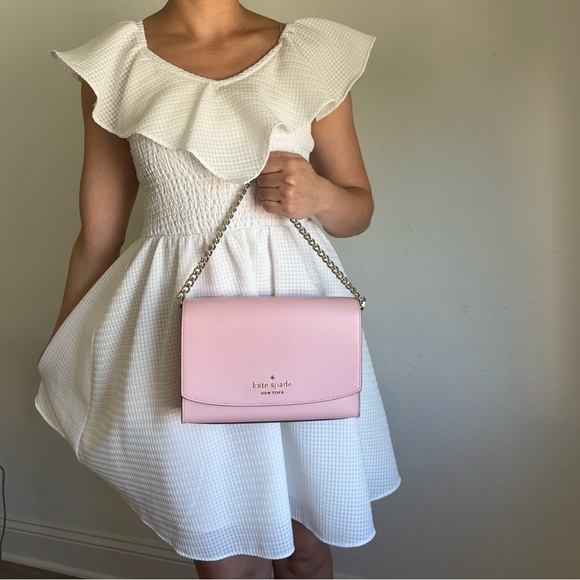 Kate Spade Pink Carson Convertible Crossbody Bag - Picture 9 of 10